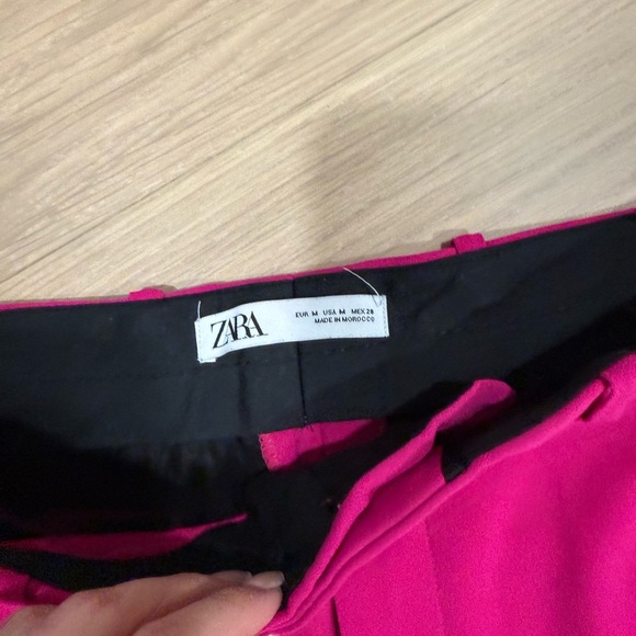 Zara Fuchsia Double-Breasted Vest - Picture 7 of 7